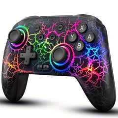 Wireless Switch Pro Controller for Switch/Switch Lite/Switch OLED 10 Color LED
