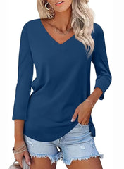 Womens V Neck T Shirts