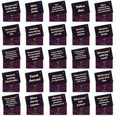 50 adult table game cards for gatherings, dinners, team building, and warm-up board games
