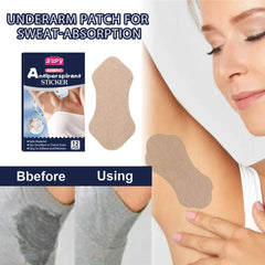 Sweat Absorbing Patch Skin Tone Breathable Patch