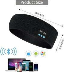 Bluetooth Sports Headband Headphones with Ultra-Thin HD Stereo Speakers Perfect for Sleeping,Workout