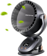 6-speed small personal bladeless cooling fan suitable for silent desk fans in homes, offices, and bedrooms