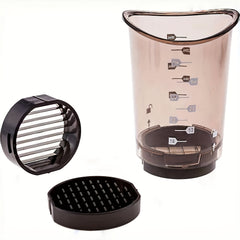 3 in 1 Manual Vegetable Chopper and Slicing Cup