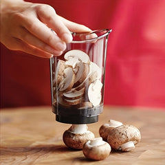 3 in 1 Manual Vegetable Chopper and Slicing Cup