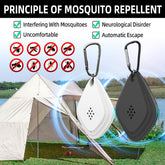 Outdoor Mosquito Repellent Insect Repellent Ultrasonic Interference USB Charging