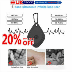 Outdoor Mosquito Repellent Insect Repellent Ultrasonic Interference USB Charging