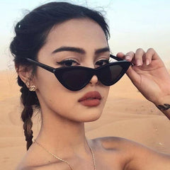 Fashion sunglasses for men and women, cat eye triangle sunglasses
