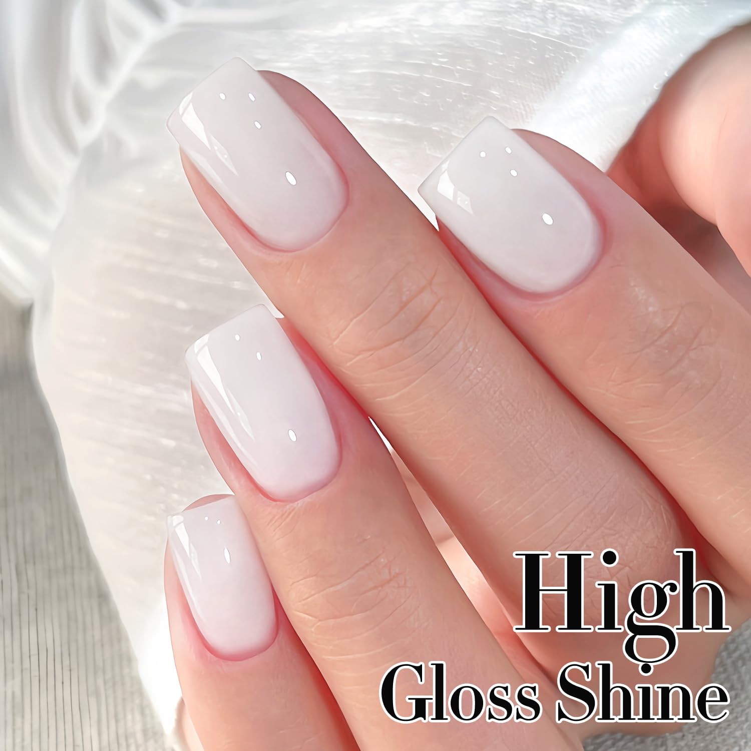 15ML Gel Nail Polish Pure Sheer Same Color Same Bottle Soak Off Gel Polish Art Manicure Salon DIY at Home for Women