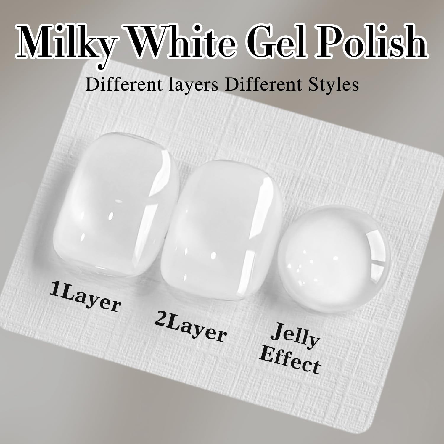 15ML Gel Nail Polish Pure Sheer Same Color Same Bottle Soak Off Gel Polish Art Manicure Salon DIY at Home for Women