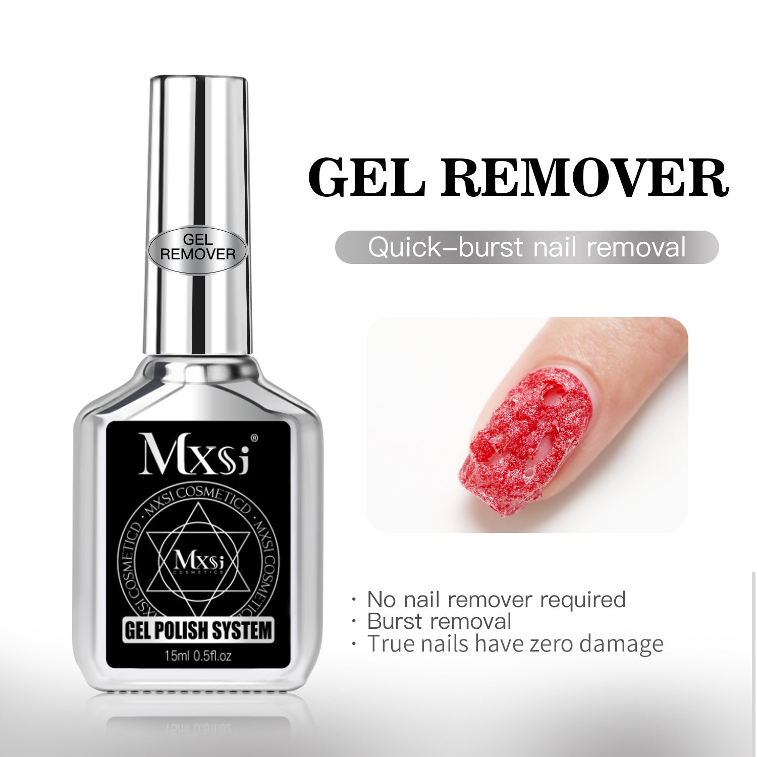 15ml Blooming Gel Nail Polish Blossom Marble Gel Polish Soak Off U V LED Gel for Nail Art Manicure Painting - 0.5 fl.oz