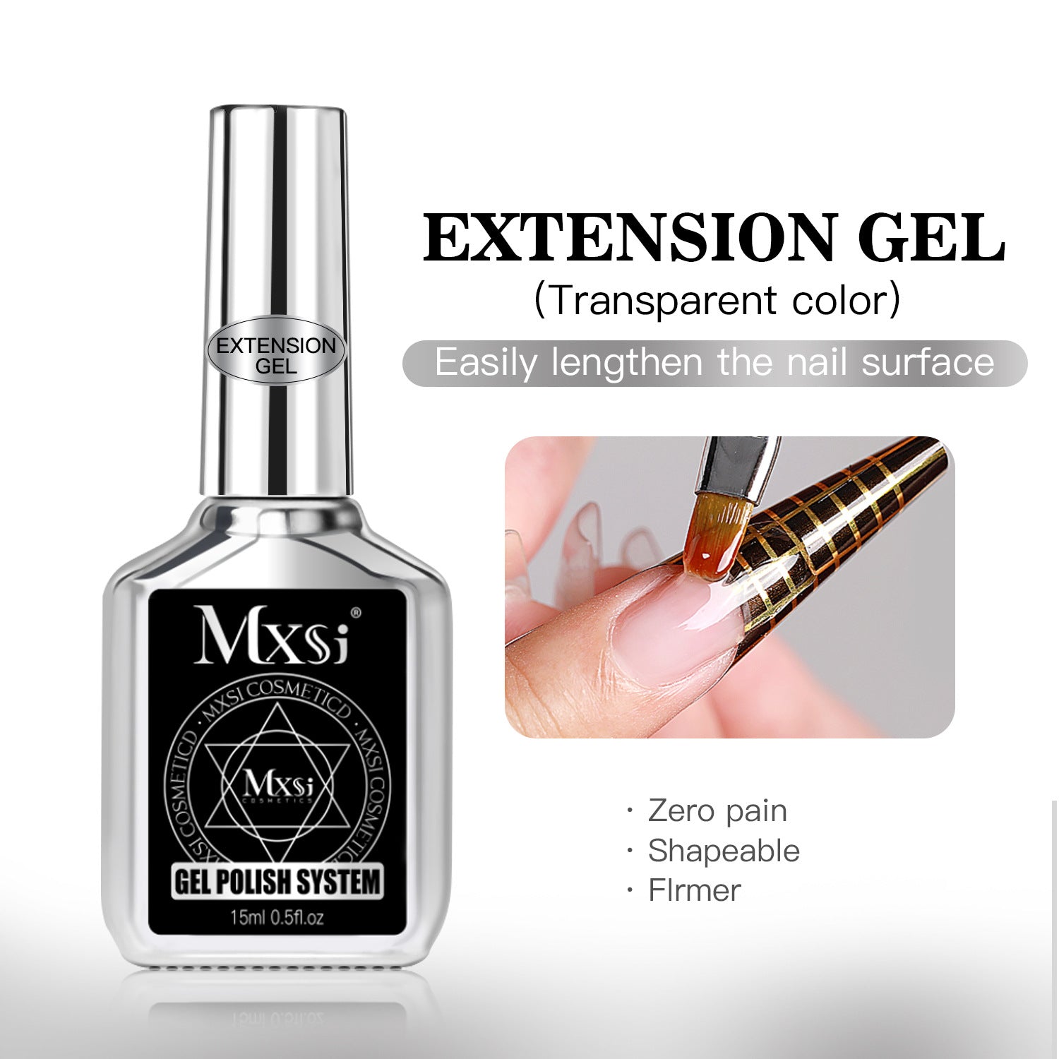 15ml Blooming Gel Nail Polish Blossom Marble Gel Polish Soak Off U V LED Gel for Nail Art Manicure Painting - 0.5 fl.oz