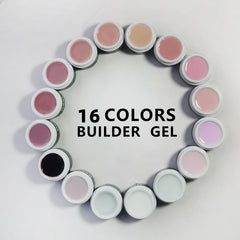 16 Colors 20ml/0.66oz  Builder Gel Extension Gel for Nails