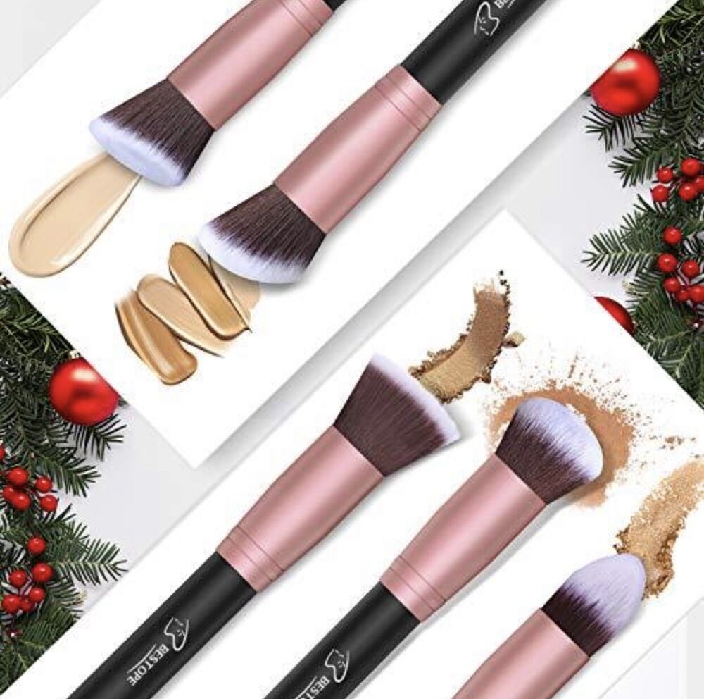 Makeup Brushes 16 PCs Makeup Brush Set Premium Synthetic Foundation