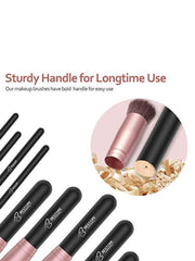 Makeup Brushes 16 PCs Makeup Brush Set Premium Synthetic Foundation