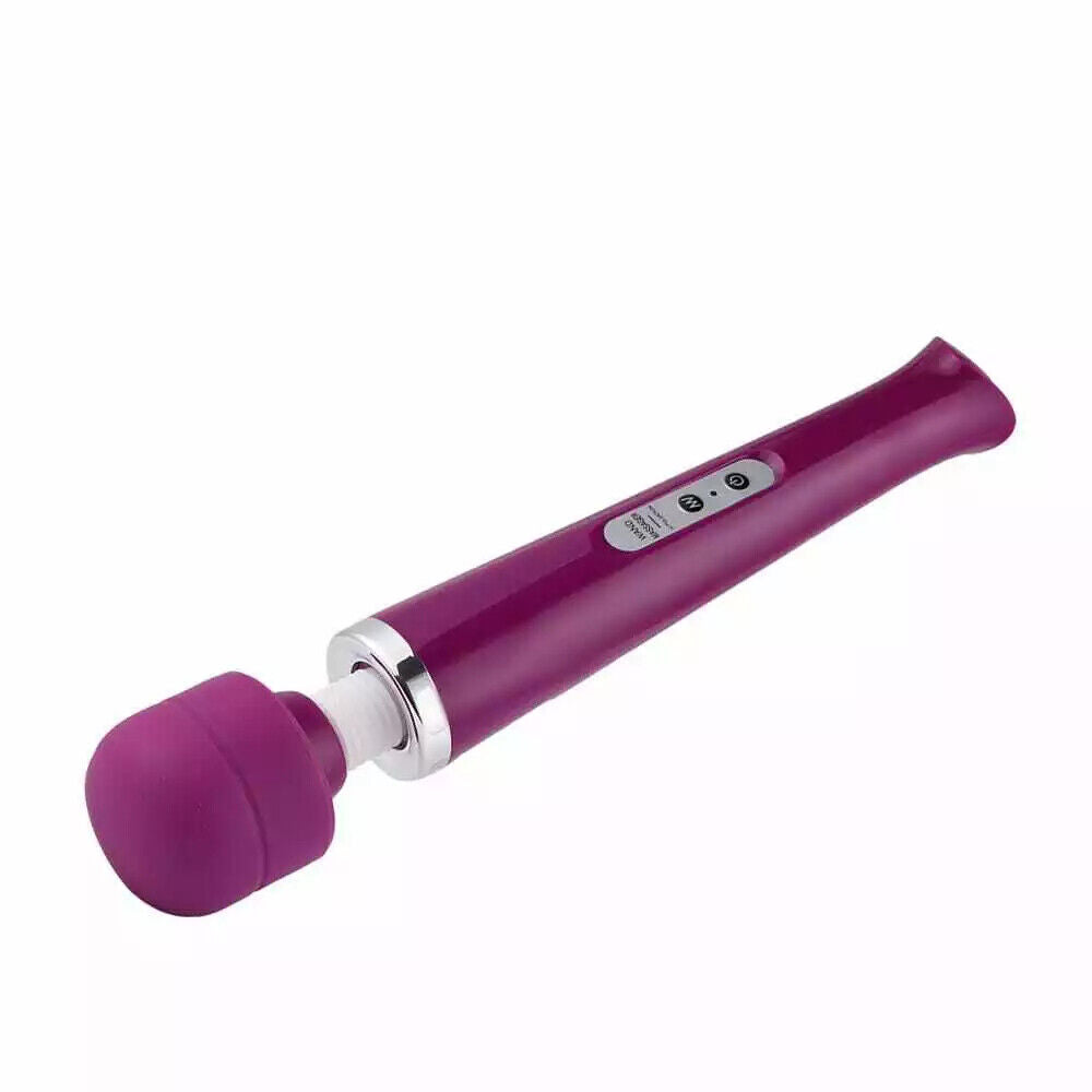 20 Speed Handheld Massager Wand Vibrating Massage Magic Full Body Therapy Motor