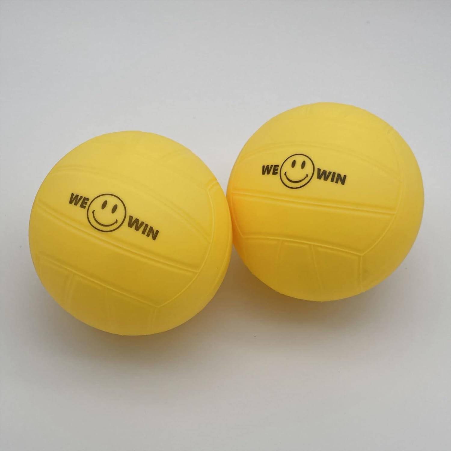 Replacement Balls | 3.5inch Yellow Soft Rubber Roundnet Game Balls