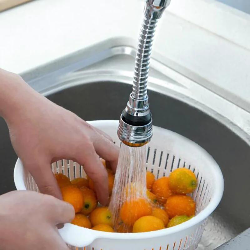 2 pieces of 360 ° rotatable faucet aerator, dual-mode high-pressure water-saving faucet extender