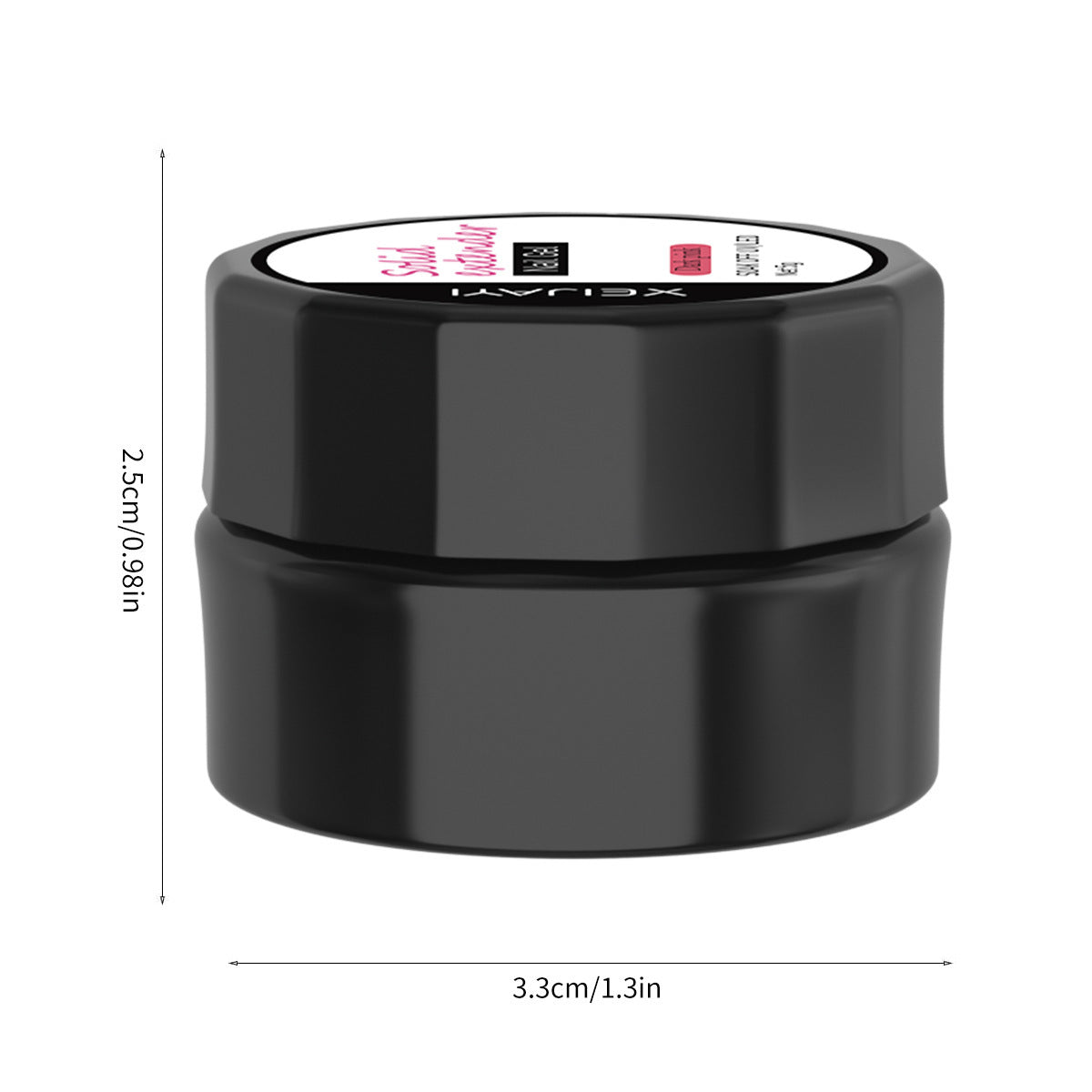 3D Non-Sticky Nail Extension Gel – Nude & Gem-Sculpture Formula for Pattern Carving & Decoration Design