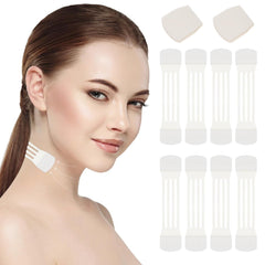 48-Piece Invisible Neck Tapes – Face Lift, 8 Skin Tones + 40 Replacements