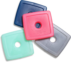 4packs Reusable & Long-Lasting Slim Ice Packs, Cold Packs for Lunch Boxes