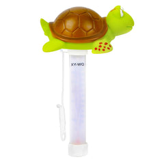 Large Floating Pool Thermometer - Easy Read w/String for Swimming Pools, Spas, Hot Tubs, Ponds (Turtle)