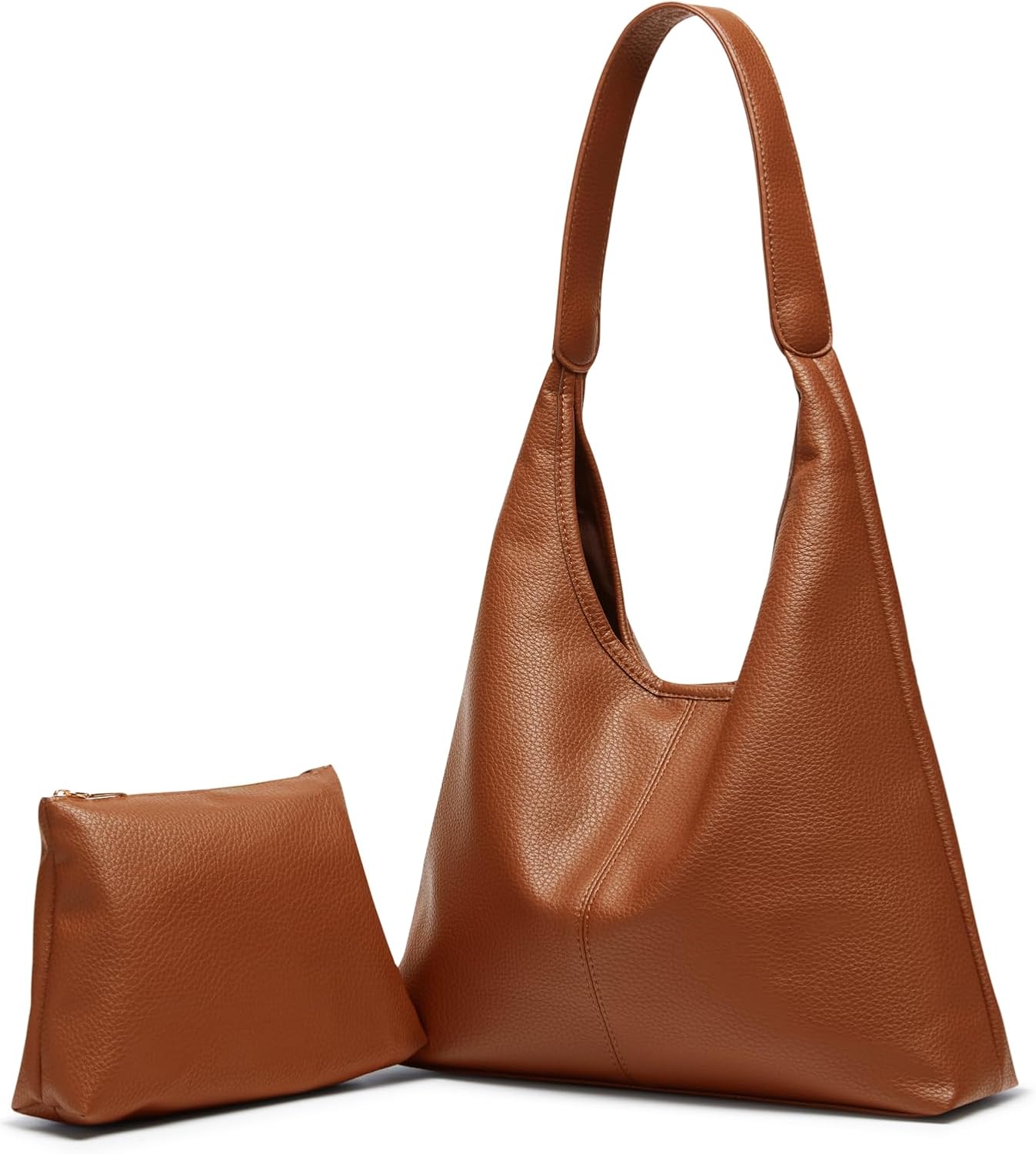 Bolso de gamuza para mujer, bolso estilo hobo, bolso holgado, bolso de mano de cuero de moda para la oficina 
