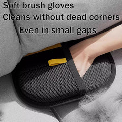 2025 New Pet Hair Removal Gloves (2PCS) - Reusable Grooming Mitt for Furniture, Carpet, Car Seat & Pets