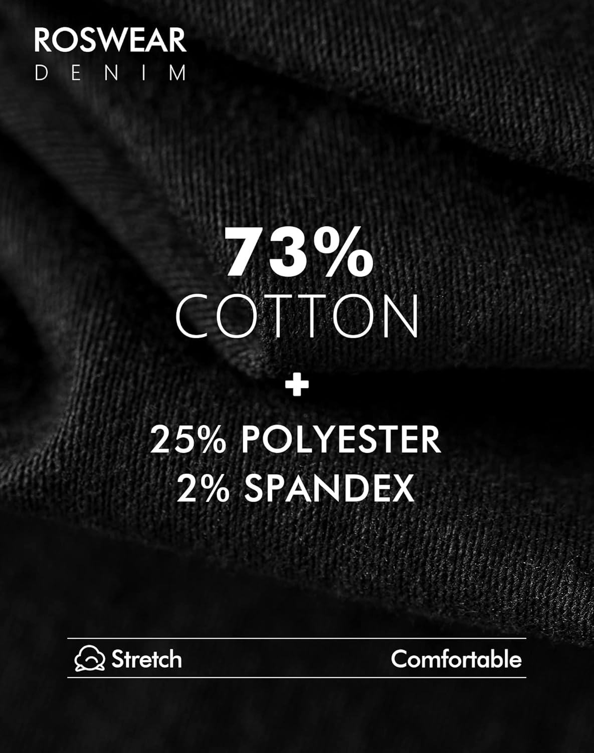 Jeggings de control de abdomen para mujer con cintura alta, ajustados y elásticos de Roswear 