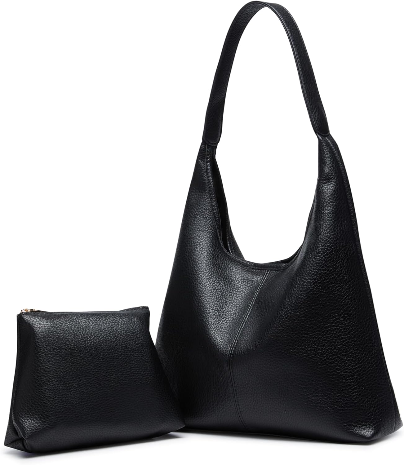 Bolso de gamuza para mujer, bolso estilo hobo, bolso holgado, bolso de mano de cuero de moda para la oficina 