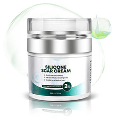 Advanced Silicone Scar Cream & Gel - Professional Treatment for Surgical, Stretch, Old & New Scars, 1.7 oz