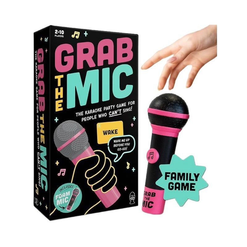 Lucky EggExcitingGrabTheMic Karaoke Bad Singer Card Board Game