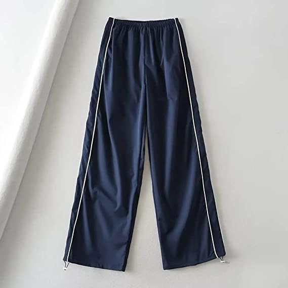 Pantalones deportivos XPONNI para mujer, pantalones holgados, pantalones Y2k, pantalones de paracaídas para mujer, ropa Y2K 
