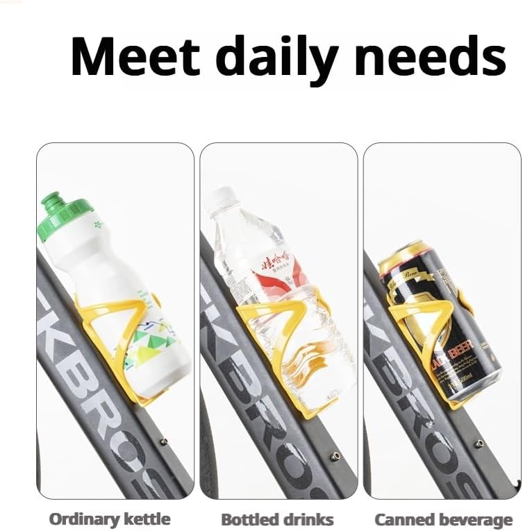 Lightweight Bicycle Water Bottle Holder Bike Universal Drink Cage, Cycling, Road/Mountain Bikes