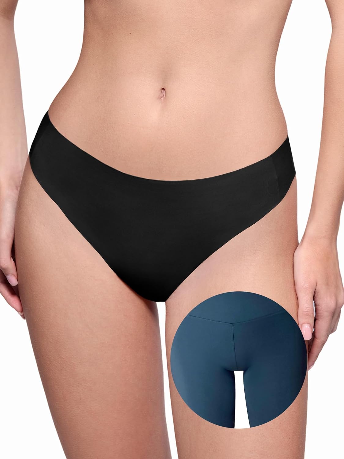 Camel Toe Cover Thongs for Women Concealer Panties Seamless G-String Thongs Camel Toe Hider Underwear