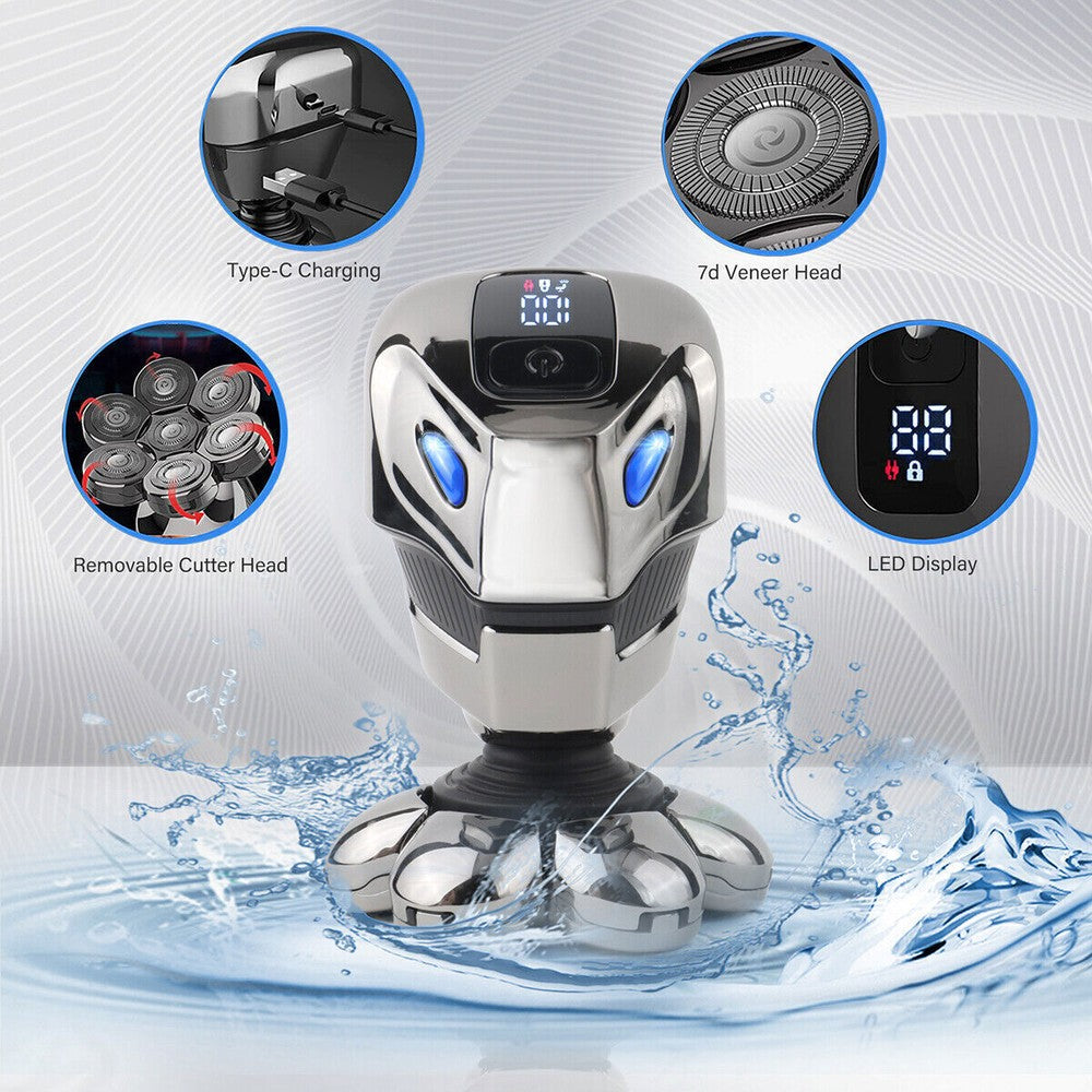 Cordless shaver trimmer men's 5-in-1 electric shaver