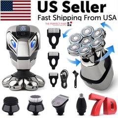 Cordless shaver trimmer men's 5-in-1 electric shaver