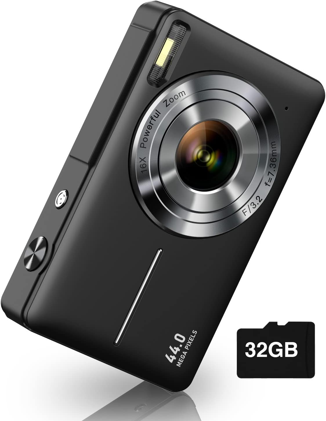 Digital Camera—1080P HD, 16x Zoom Anti-Shake, Compact Design (For Kids)