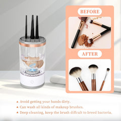 Multi-Functional Automatic Electric Makeup Brush Cleaner Energy Saving Convenient and efficient Makeup Brush Cleaning Solution