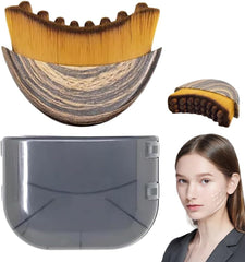 Lymphatic Contour Face Brush—Dry Brushing & Lymph Drainage Massager, Ergonomic Design for Face, Chin & Jawline Sculpting (1-Piece)