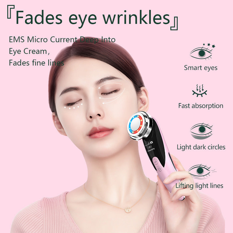 Face Massager Electric Face Lifting 4 in 1 Facial Massager Anti Aging Skin Tightening Firming Skin Care Tools