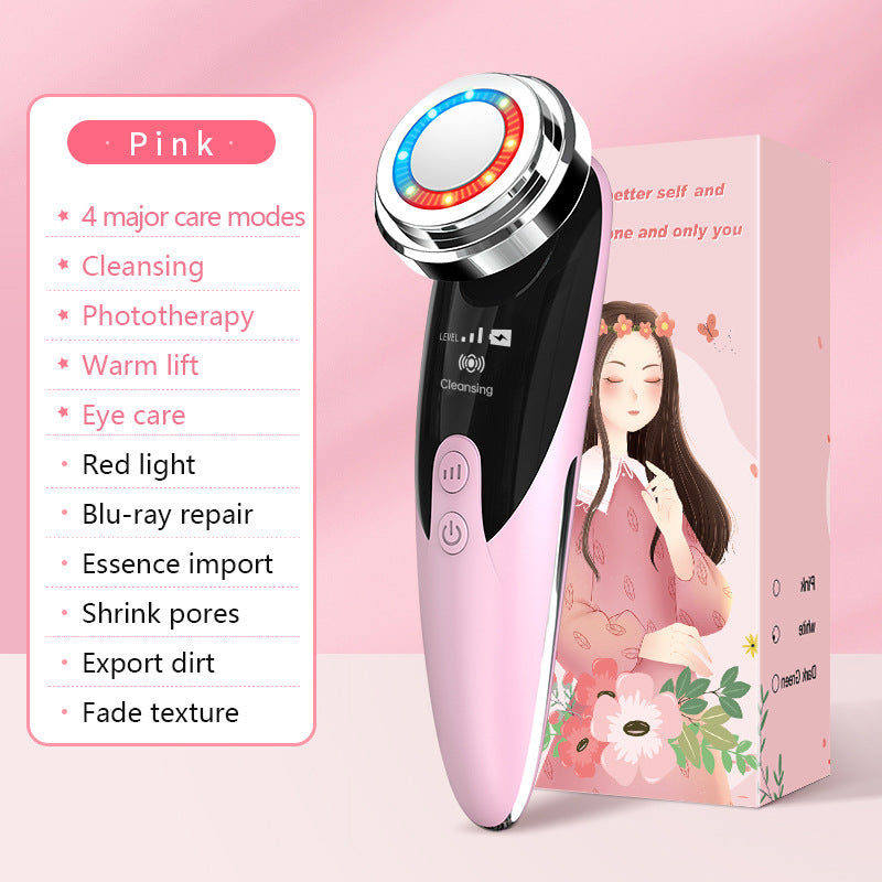 Face Massager Electric Face Lifting 4 in 1 Facial Massager Anti Aging Skin Tightening Firming Skin Care Tools