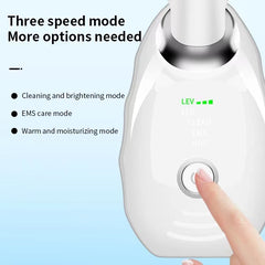 8-in-1 Led Facial Sculptor Shell-Shaped Designfor Face and Neck Care in Glossy