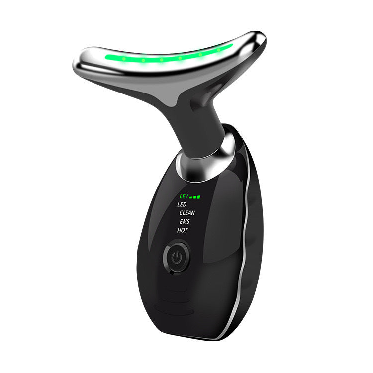 8-in-1 Led Facial Sculptor Shell-Shaped Designfor Face and Neck Care in Glossy