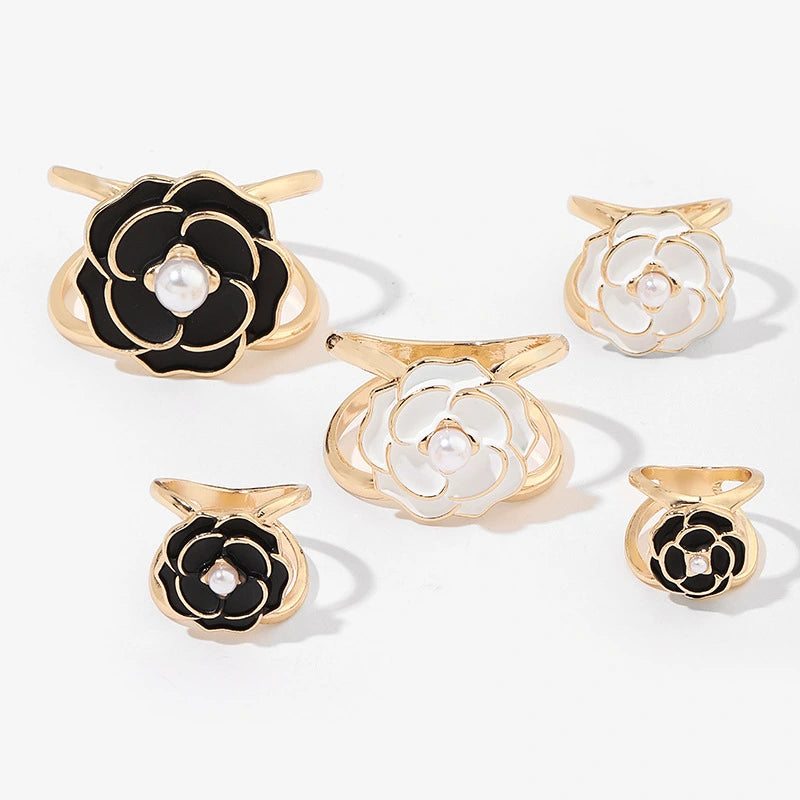 Clip de anillo para bufanda de moda, 1 unidad