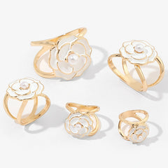 Clip de anillo para bufanda de moda, 1 unidad