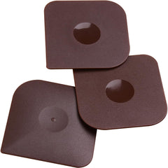 3 pcs Food Scraper Nylon Plastic Pan Pot Scraper, Cast Iron Cleaner Scraper Skillet Scraper Pan Pot Scrubber
