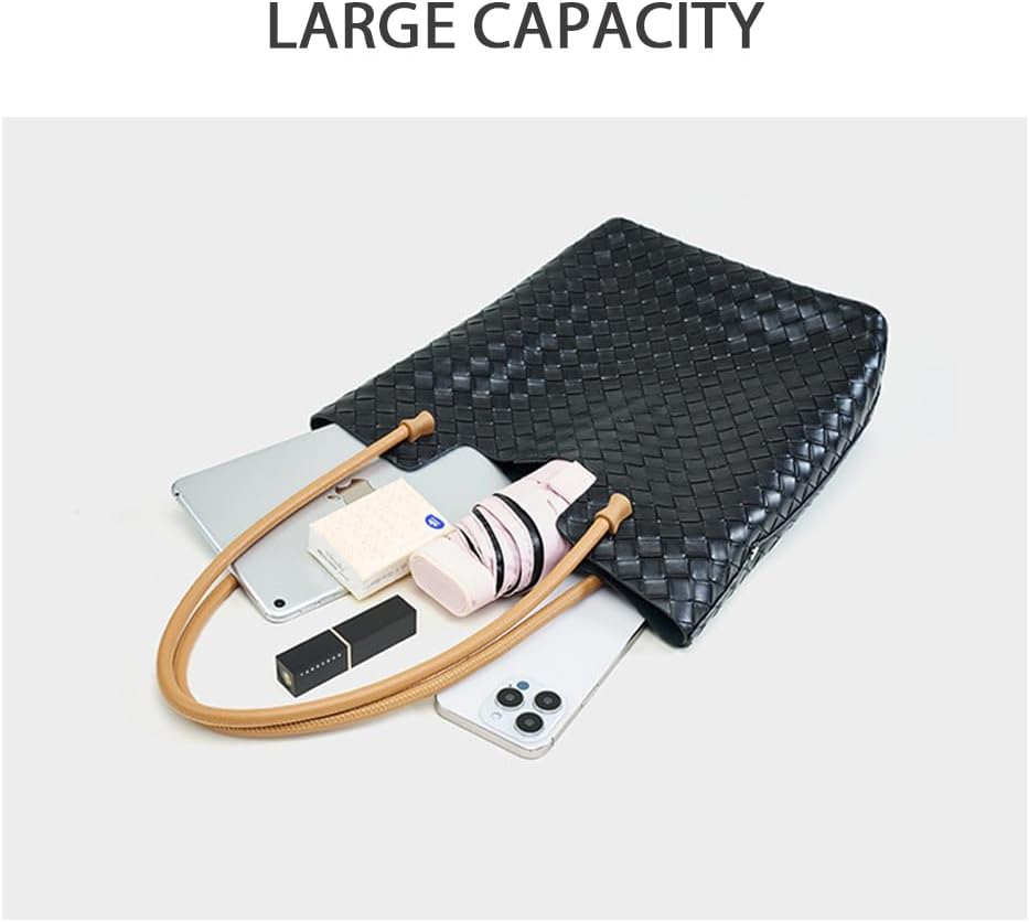 Bolso de mano de piel auténtica para mujer, tipo cartera, con asa superior, suave, para hombro, con cremallera, de tamaño mediano, para viajes de trabajo 