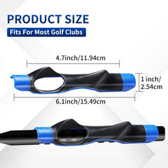 Golf Grip Trainer Kit - Correct Hand Position Training Aid for Clubs