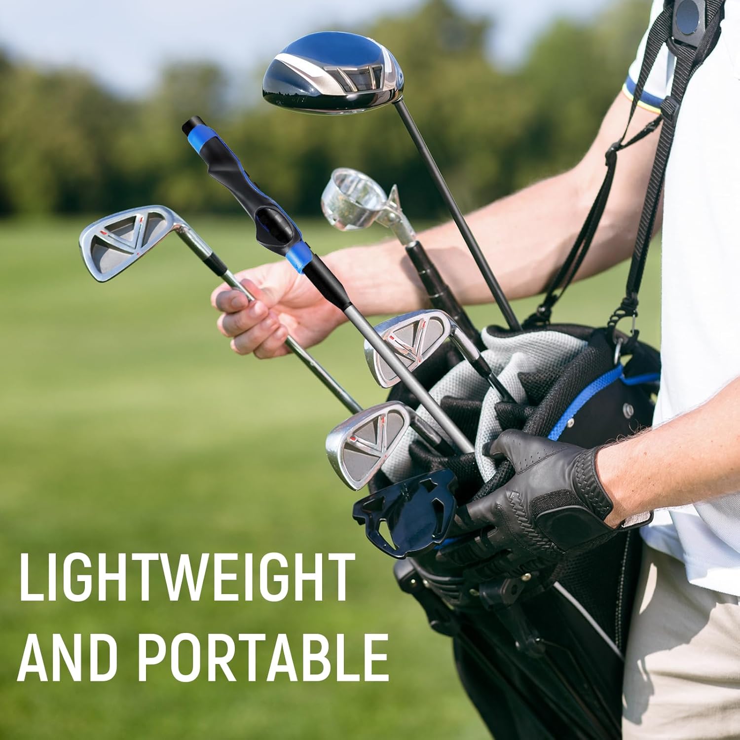 Golf Grip Trainer Kit - Correct Hand Position Training Aid for Clubs