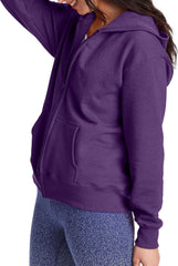 Hanes Women's Hoodie, Ecosmart Fleece Full-zip Hoodie, Zip-up Hooded Sweatshirt